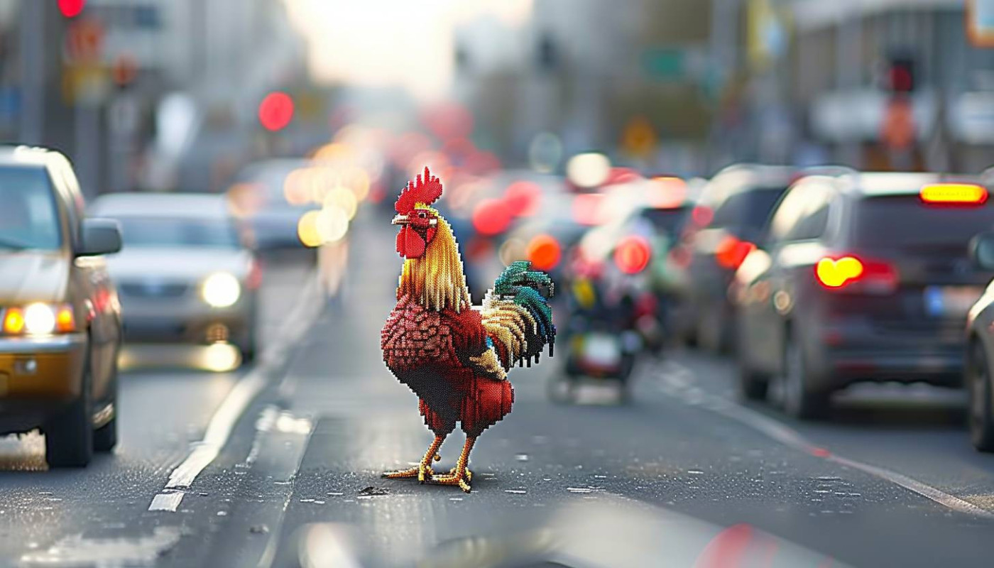 How To Navigate A Virtual Chicken Across Busy Roads Safely